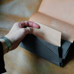 [Limited period]shosa / Long wallet denim processing