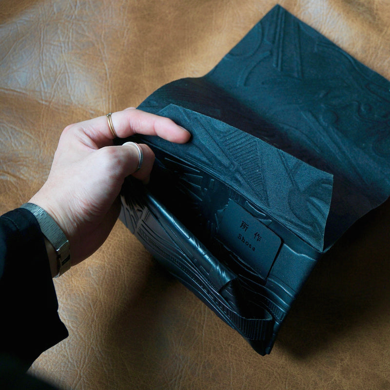 [Limited period]shosa / Long wallet TARO×Black bridle
