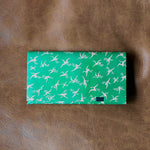 [Limited period]shosa / Long wallet crane x green