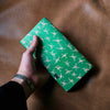 [Limited period]shosa / Long wallet crane x green