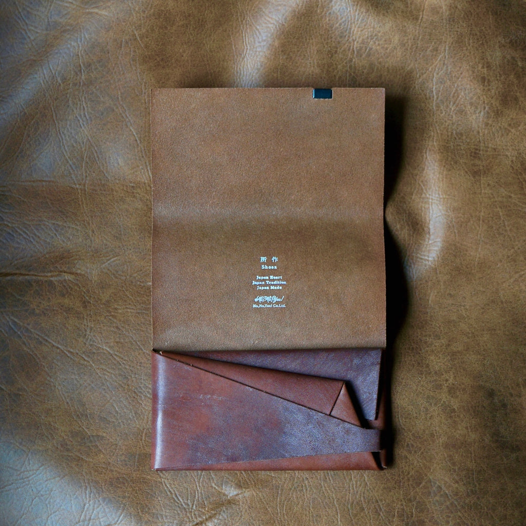 [Limited period]shosa / Long Wallet Baker Bridle x Brown