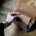 [Limited period]shosa / Long Wallet Baker Bridle x Brown