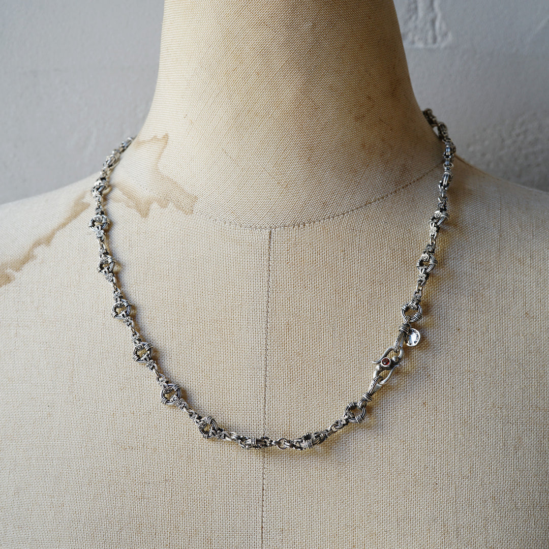 Gerochristo / Handmade Double Loop Chain Necklace 60cm GN005−60