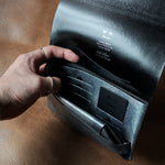 [Limited period]shosa / Long wallet floral x black