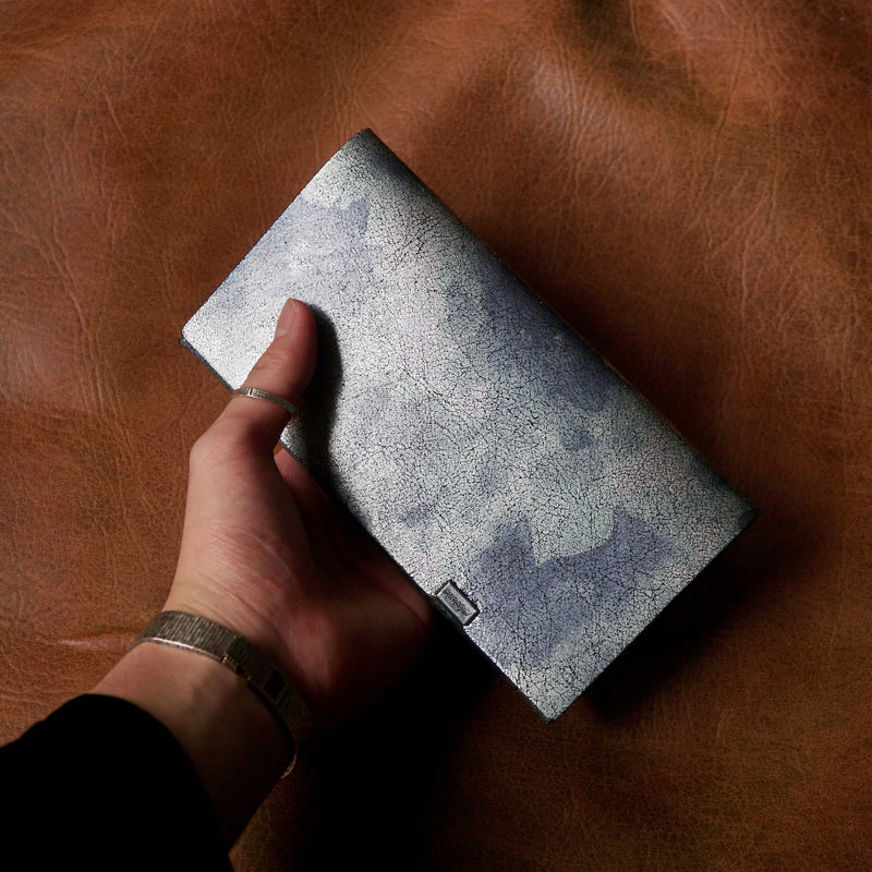[Limited period]shosa / Long wallet floral x black