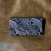 [Limited period]shosa / Long wallet pink snake×paisley (for left-handed)