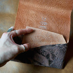 [Limited period]shosa / Long wallet pink snake×paisley (for left-handed)