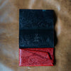 [Limited period]shosa / Long wallet red x black paisley