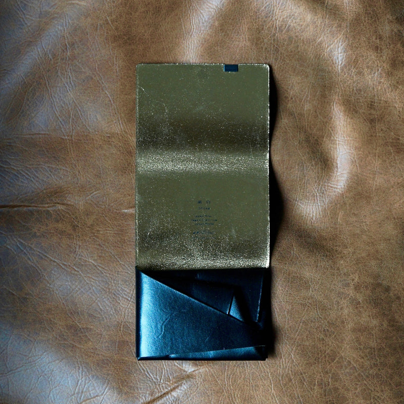 [Limited period]shosa / Short Wallet 1.0 Bolero Black x Gold