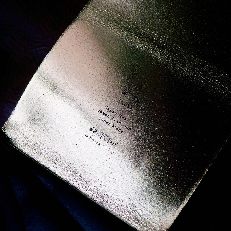 [Limited period]shosa / Short Wallet 1.0 Bolero Black x Gold