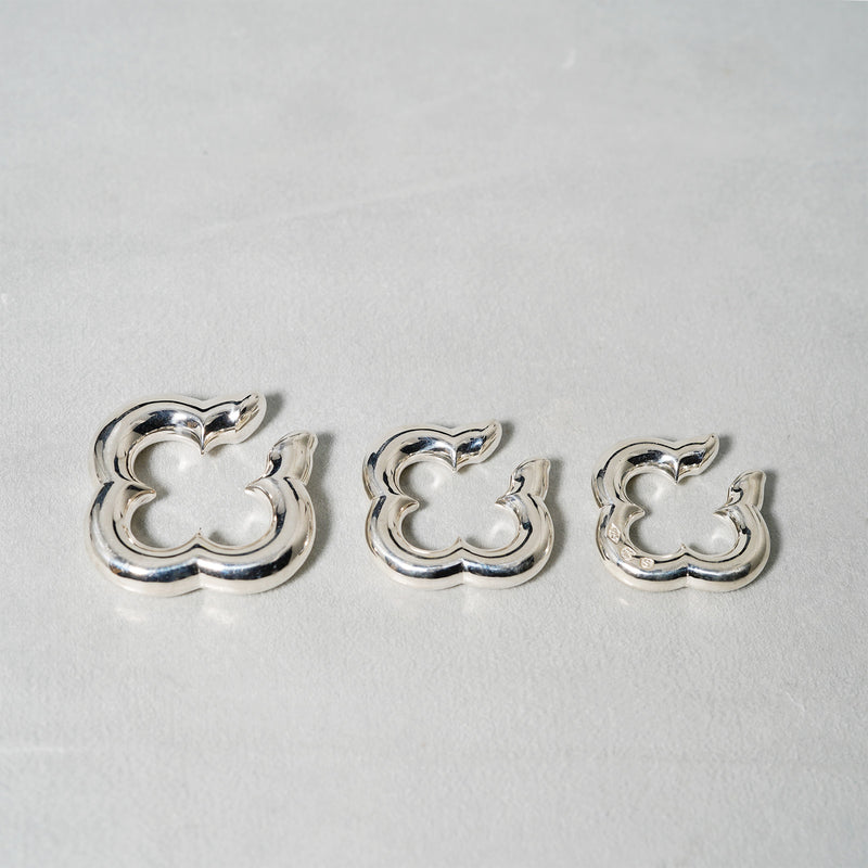 GIFTED / QUAD IMPLOSION EAR CUFF_S_SV / M_SV / L_SV（受注生産）