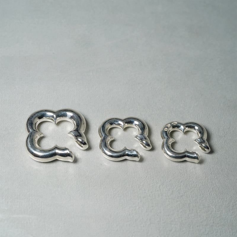 GIFTED / QUAD IMPLOSION EAR CUFF_S_SV / M_SV / L_SV（受注生産）