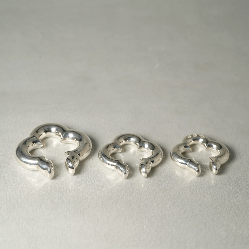 GIFTED / QUAD IMPLOSION EAR CUFF_S_SV / M_SV / L_SV（受注生産）