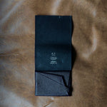 [Limited period]shosa / Short Wallet 1.0 Kurozan Leather Moriwaka
