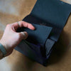 [Limited period]shosa / Short Wallet 1.0 Kurozan Leather Moriwaka