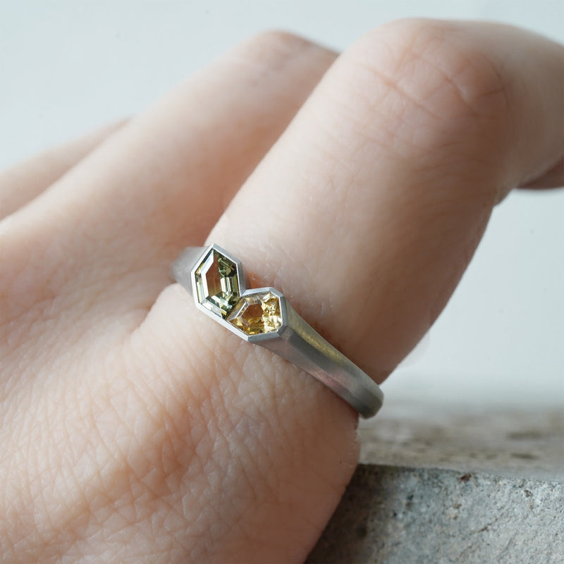 【-10/26限定】NEPH / Ring-77_サファイア/グロッシュガーネット