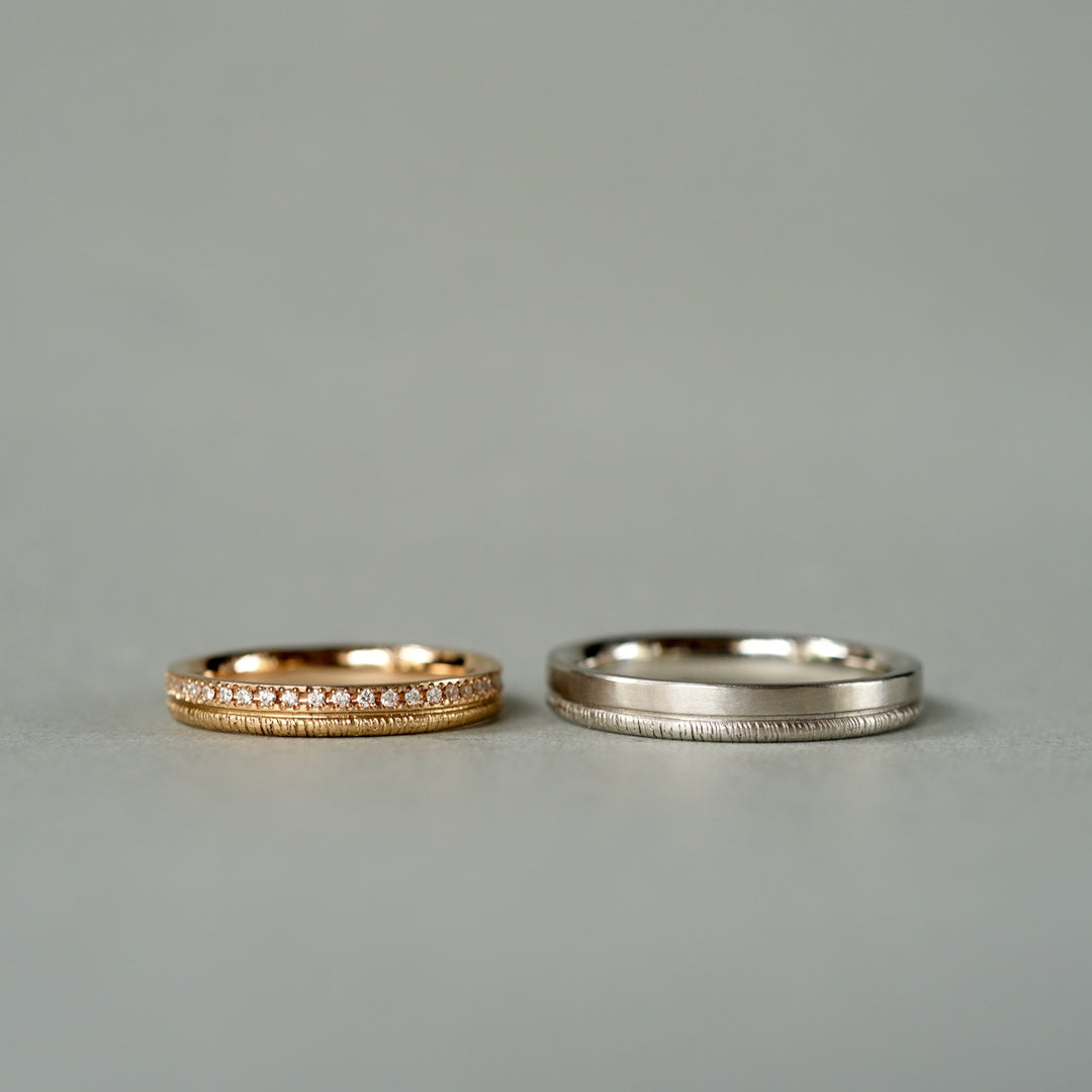 【あまちゃん】fuligo siena 流れ星リング　k18 リング　12 あまちゃん様専用】fuligo siena 流れ星リング k18 リング 12