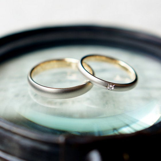 バイカラーリング Fuligoshed original 結婚指輪