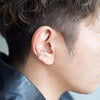 GIFTED / LINKED IMPLOSION EAR CUFF_S_SV / M_SV（受注生産）