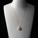 ODA / freshwater keshi pearl necklace 20-1-N [Limited time only until 3/27]