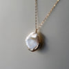 ODA / freshwater keshi pearl necklace 20-1-N [Limited time only until 3/27]