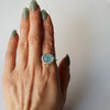 【期間限定-10/6】ODA / Aquamarine ring 22-4-R