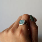 【期間限定-10/6】ODA / Aquamarine ring 22-4-R