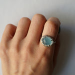 【期間限定-10/6】ODA / Aquamarine ring 22-4-R