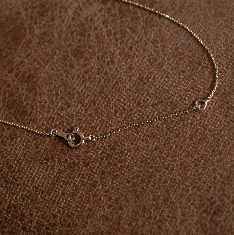 bohem / mel necklace dia RECTANGLE【bhm-36-N-B-dia】
