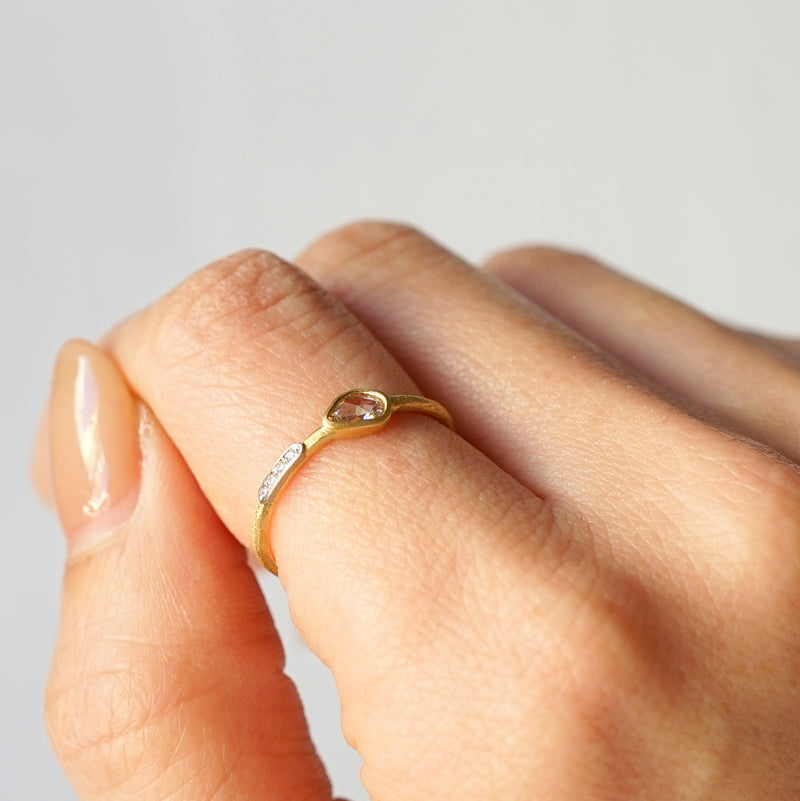 GICLAT / SMALL WAVE DIA Ring