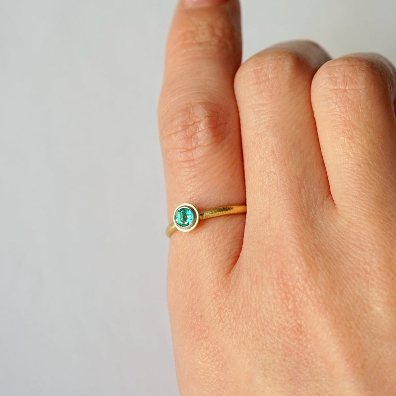 GICLAT / SMALL WAVE DIA Ring