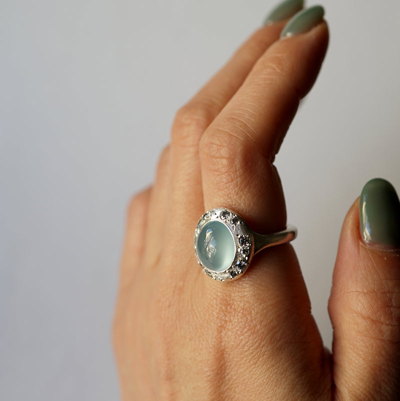 【期間限定 -10/6】ODA / Aquamarine ring 22-5-R