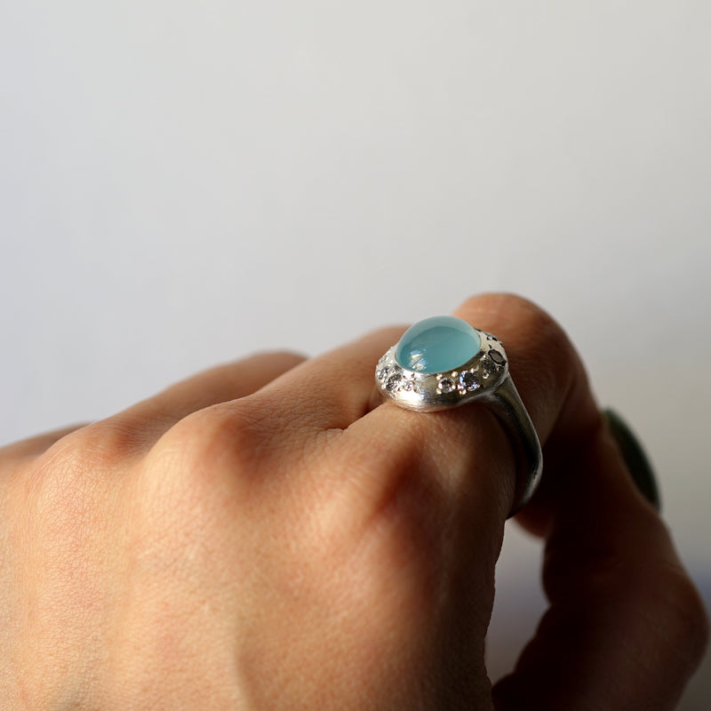 【期間限定 -10/6】ODA / Aquamarine ring 22-5-R