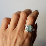 ODA (Oda) HERKIMER DIAMOND RING SV # 13