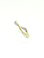 GICLAT / 月の道 lone 2pcs Dia R K18YG/WG