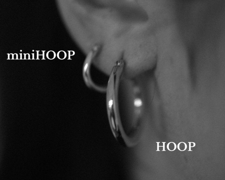 Losau /  mini hoop pierce（シルバー）