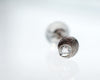 GICLAT / K18WG 月 Dia ピアス