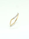 GICLAT / 月の道 lone 2pcs Dia R K18YG/WG