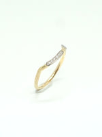 GICLAT / 月の道 lone 2pcs Dia R K18YG/WG