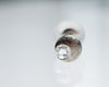 GICLAT / K18WG 月 Dia ピアス