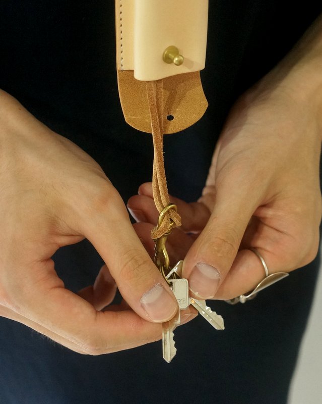 nejicommu necklace key holder（Natural）