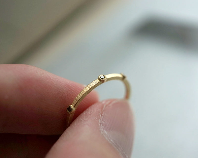 GICLAT / Espuma Dia ring K18YG