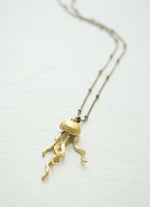 COCOON Jellyfish Necklace Brass