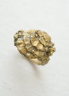 COCOON oyster ring brass
