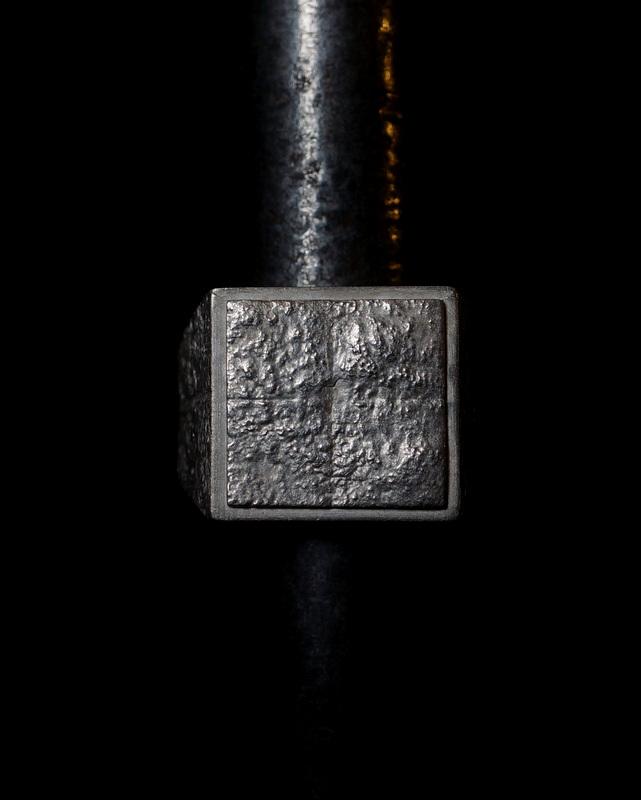 kagari yusuke × GIFTED / wall crack ring  (stamp) SV