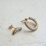 revie objects / ●pearl earrings 1/4 ピアス