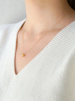 HAVITAS Granulation pipe necklace　K18/DIa