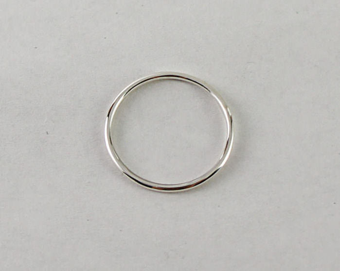 Losau /  Single line ring （K18ゴールド/シルバー）