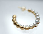 GICLAT / K18YG　月の満ち欠け　ピアス