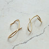 revie objects /〈LINKING〉wind earcuff GLD/SV